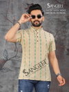 Sangeet Rayon Dobby Vol 2 Half Sleeves Short Mens Kurta Suppliers In India